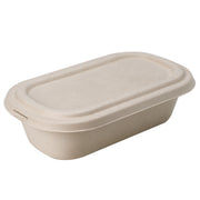 1000ml Sugarcane Bagasse Food Container with Lid