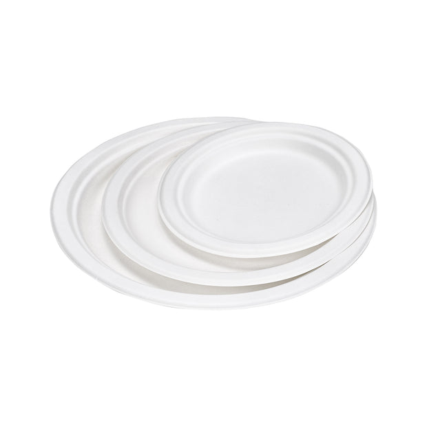 6 inch 7 inc  9 inch 10 inch Bagasse Sugarcane Round Plate