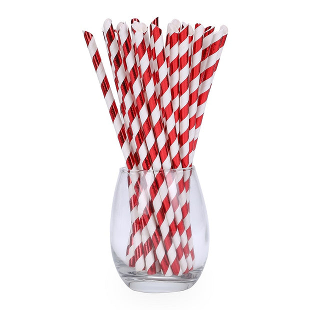 Biodegradable Paper Straws Sharp End Cut